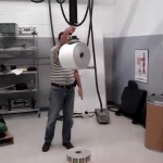 Manipulacion y elevacion de bobinas