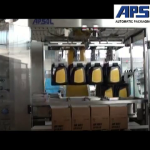 Maquina empacadora de bidones de aceite