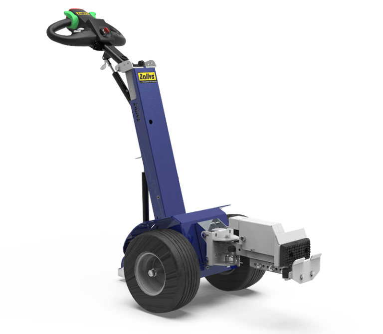 Tractor de arrastre eléctrico con gancho